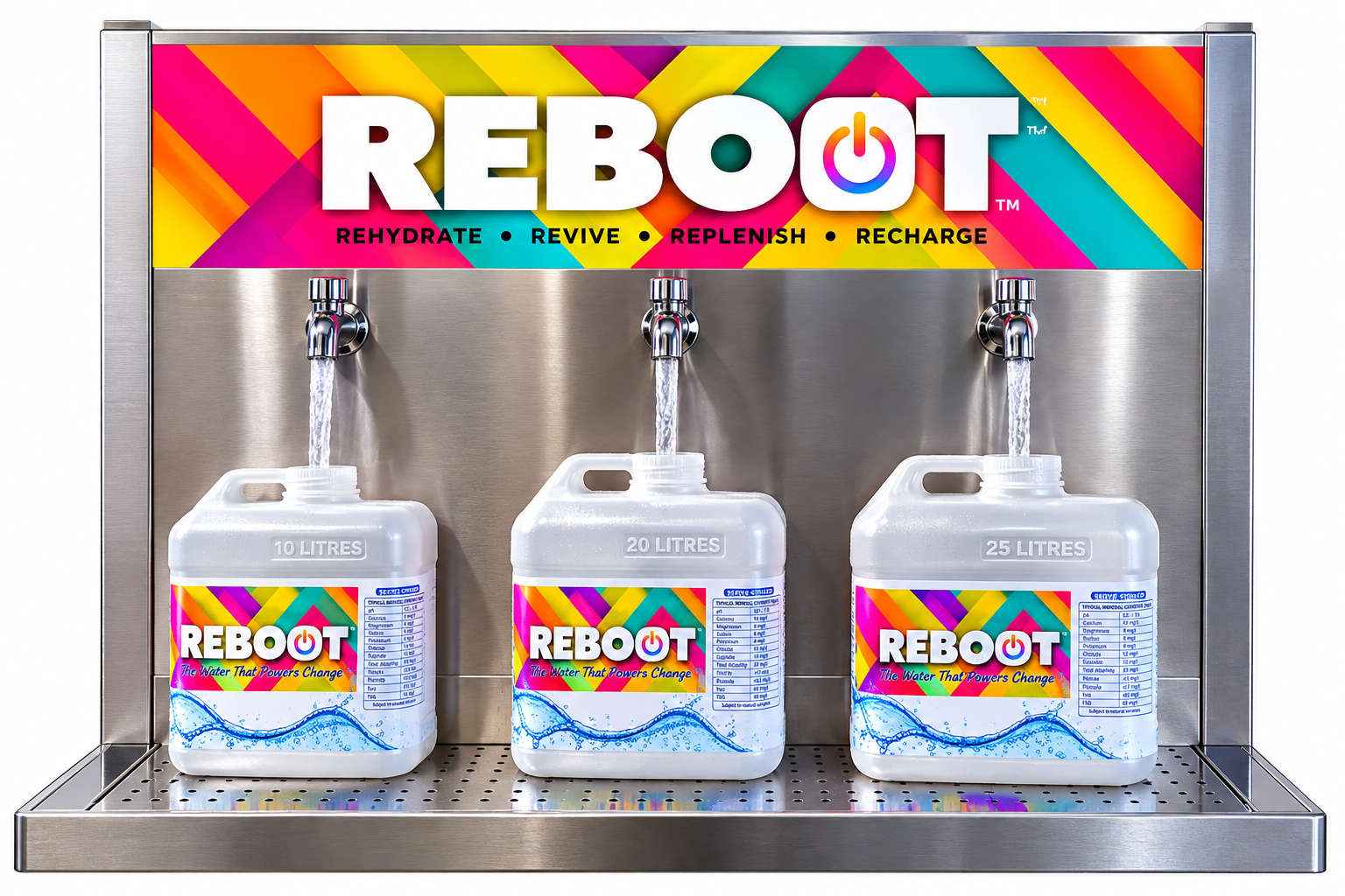 REBOOT SA Water on Tap refill station